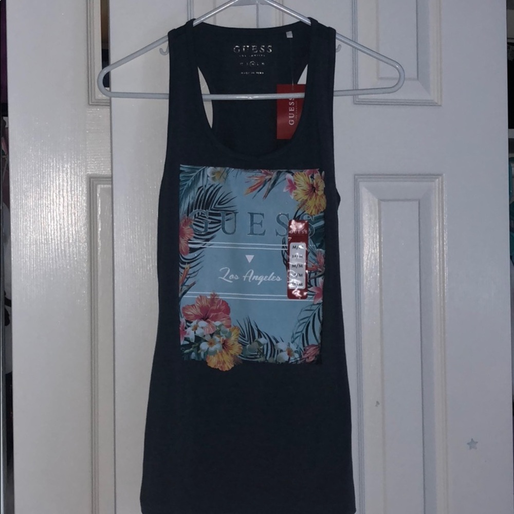 guess los angeles tank top